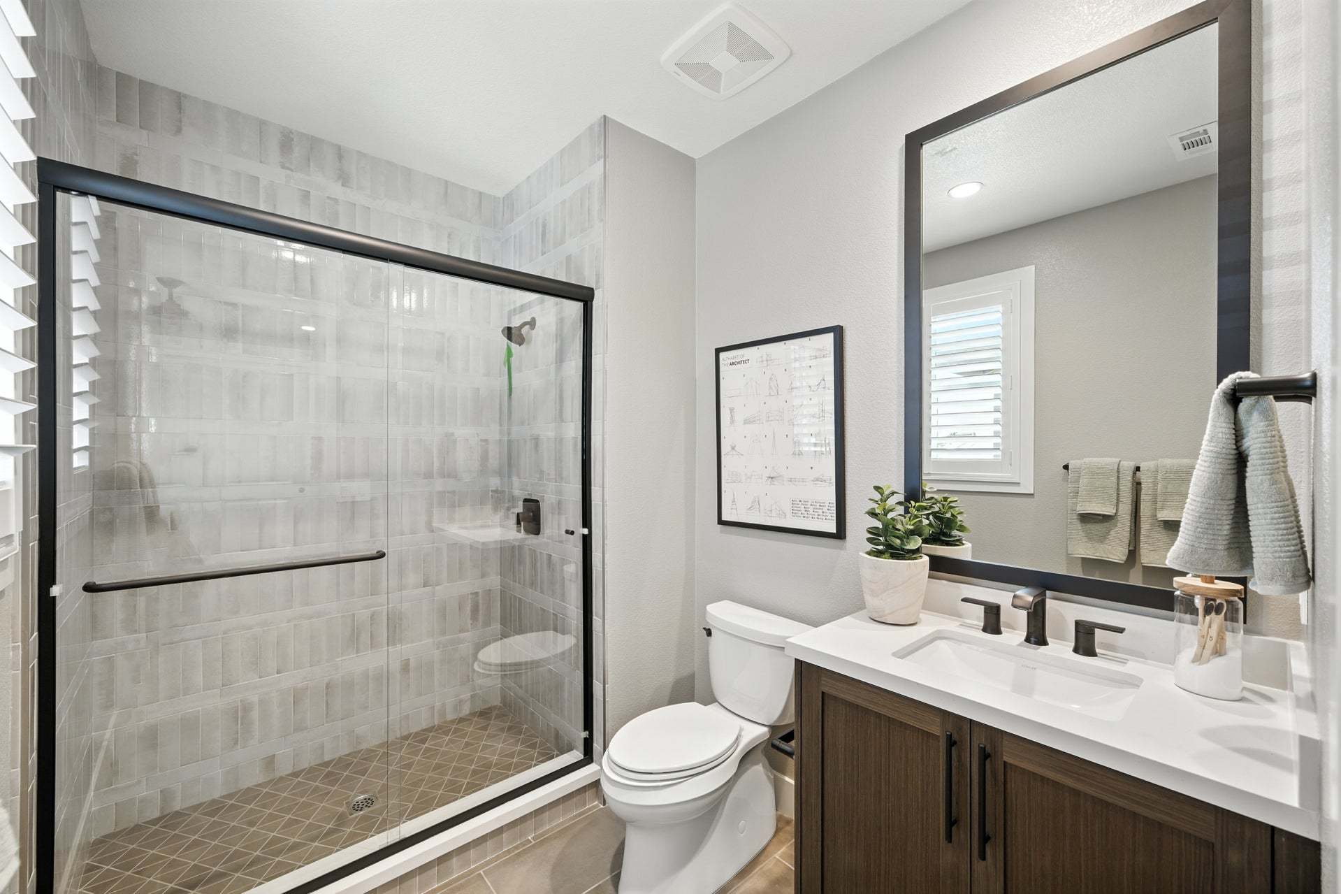 Orchid at Francis Ranch By Trumark Homes in Dublin, CA I Residence 3 Model I Bathroom