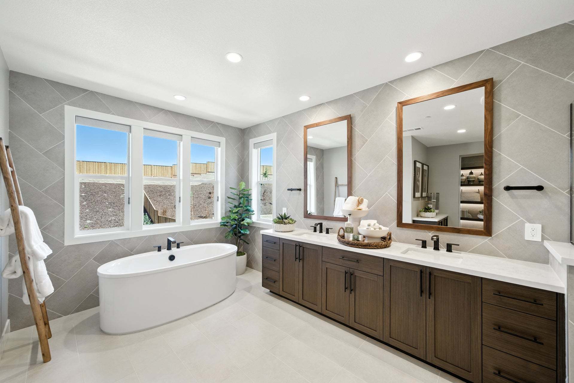 Orchid at Francis Ranch By Trumark Homes in Dublin, CA I Residence 3 Model I Primary Bathroom