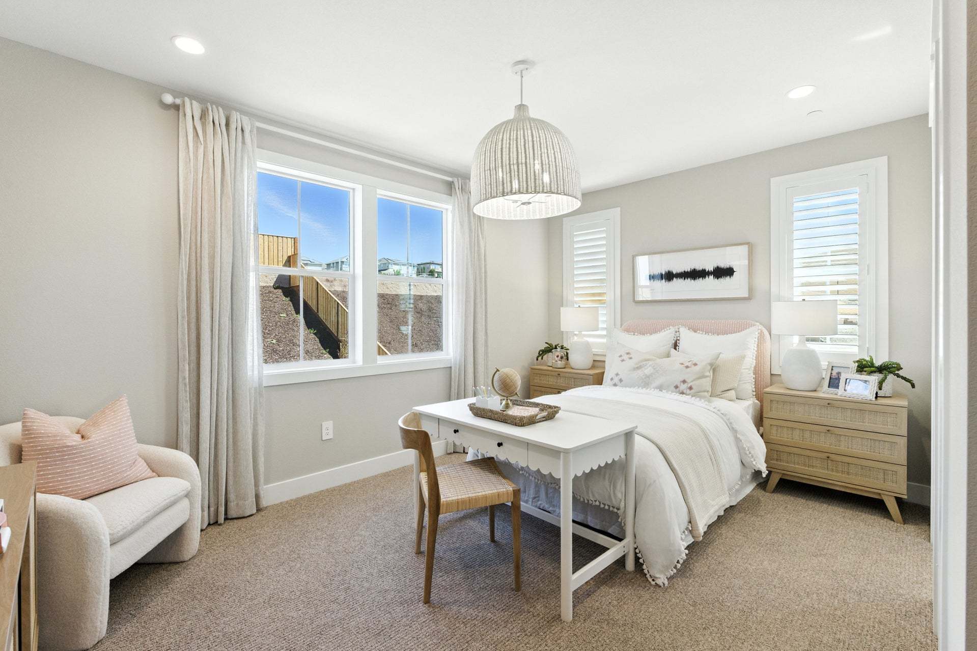 Orchid at Francis Ranch by Trumark Homes in Dublin, CA I Residence 1 Model I Secondary Bedroom