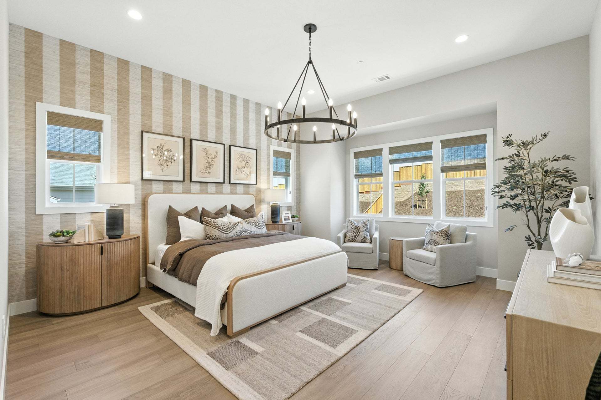 Orchid at Francis Ranch by Trumark Homes in Dublin, CA I Residence 1 Model I Primary Bedroom