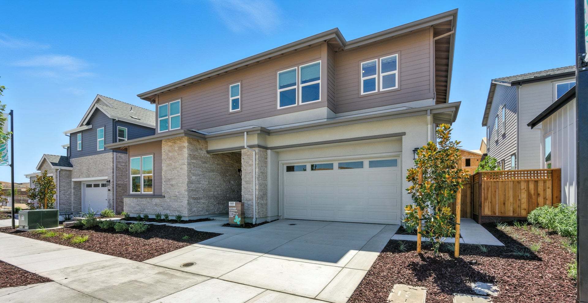 Azure at Francis Ranch by Trumark Homes in Dublin, CA I Residence 2 Model I Exterior