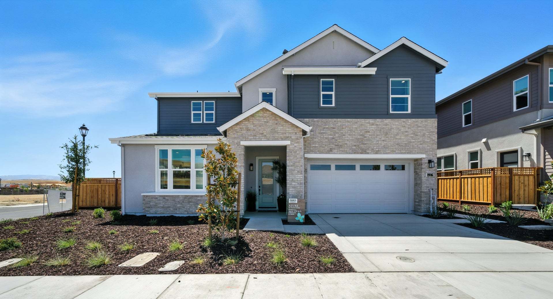 Azure at Francis Ranch by Trumark Homes in Dublin I Residence 3 Model I Exterior