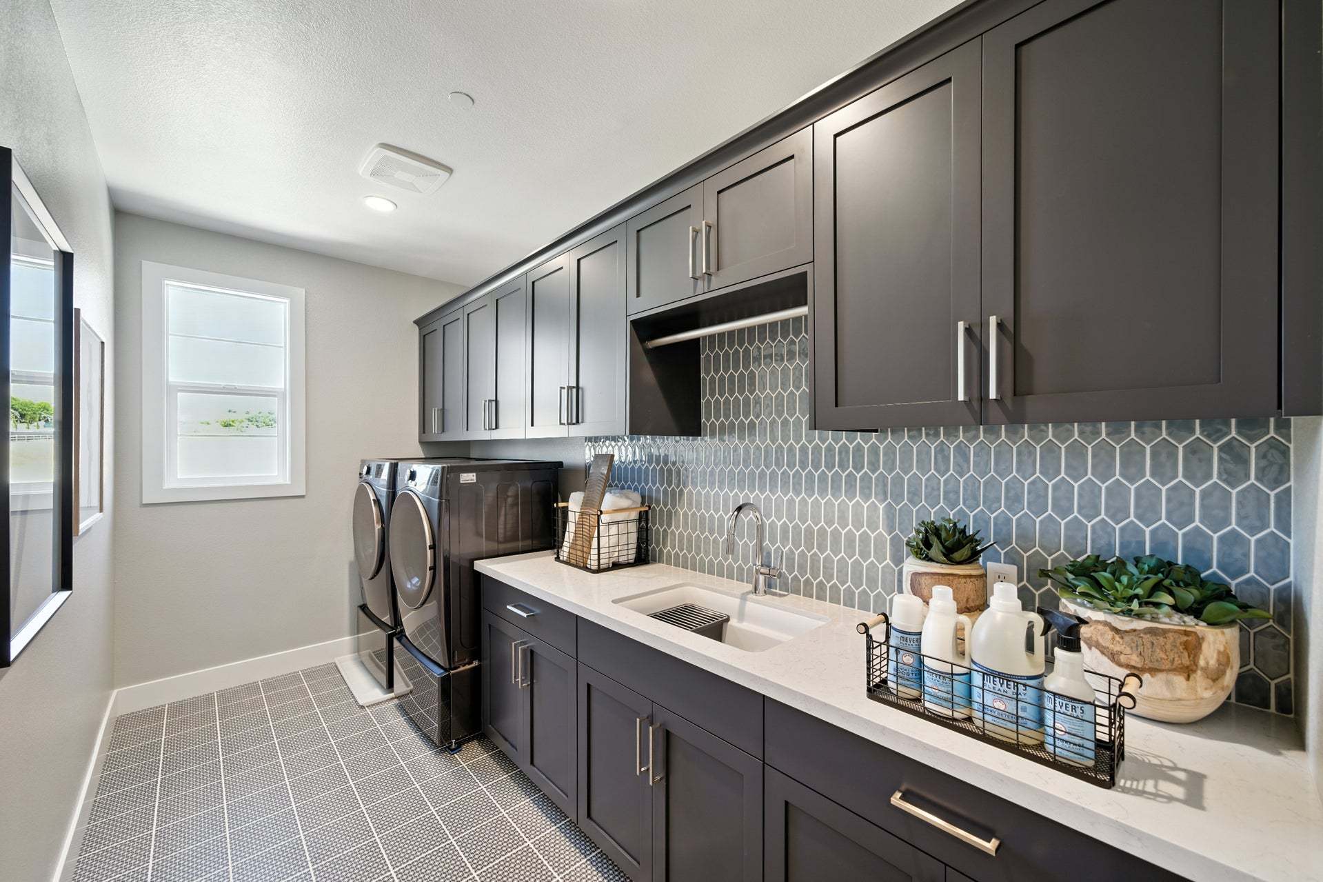 Azure at Francis Ranch by Trumark Homes in Dublin I Residence 3 Model I Laundry Room