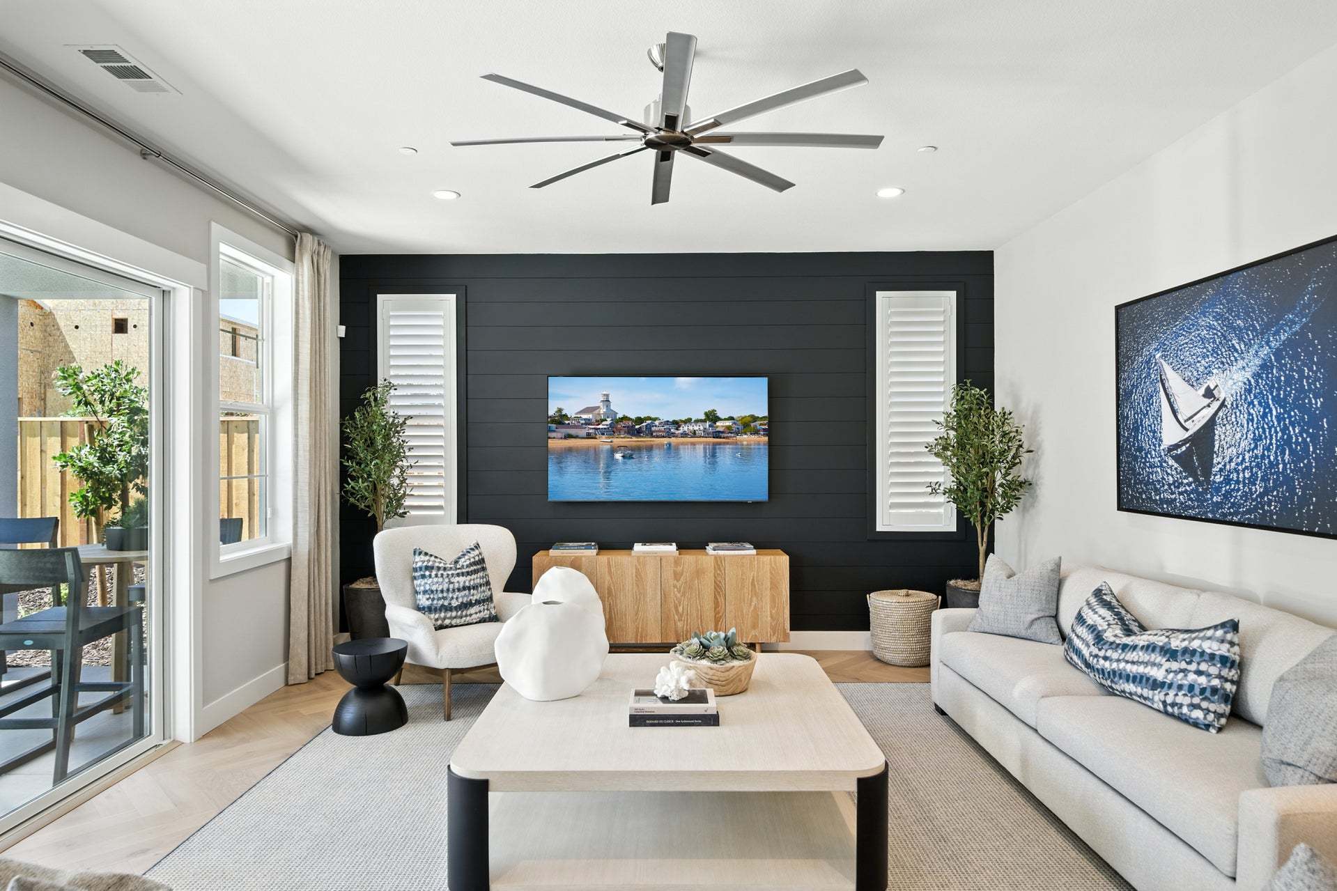 Azure at Francis Ranch by Trumark Homes in Dublin I Residence 3 Model I Living Room
