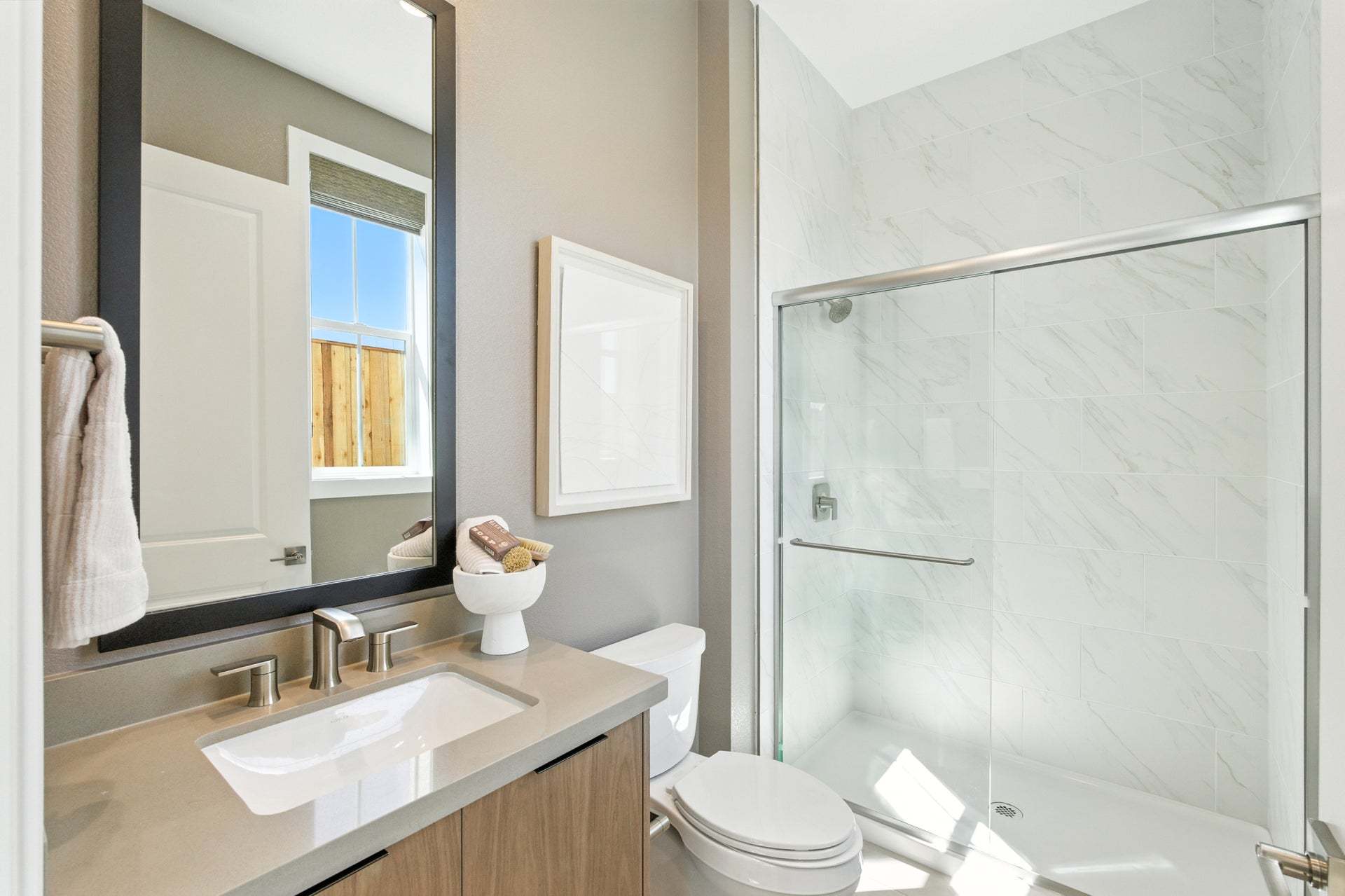 Orchid at Francis Ranch by Trumark Homes in Dublin, CA I Residence 1 Model I Bathroom