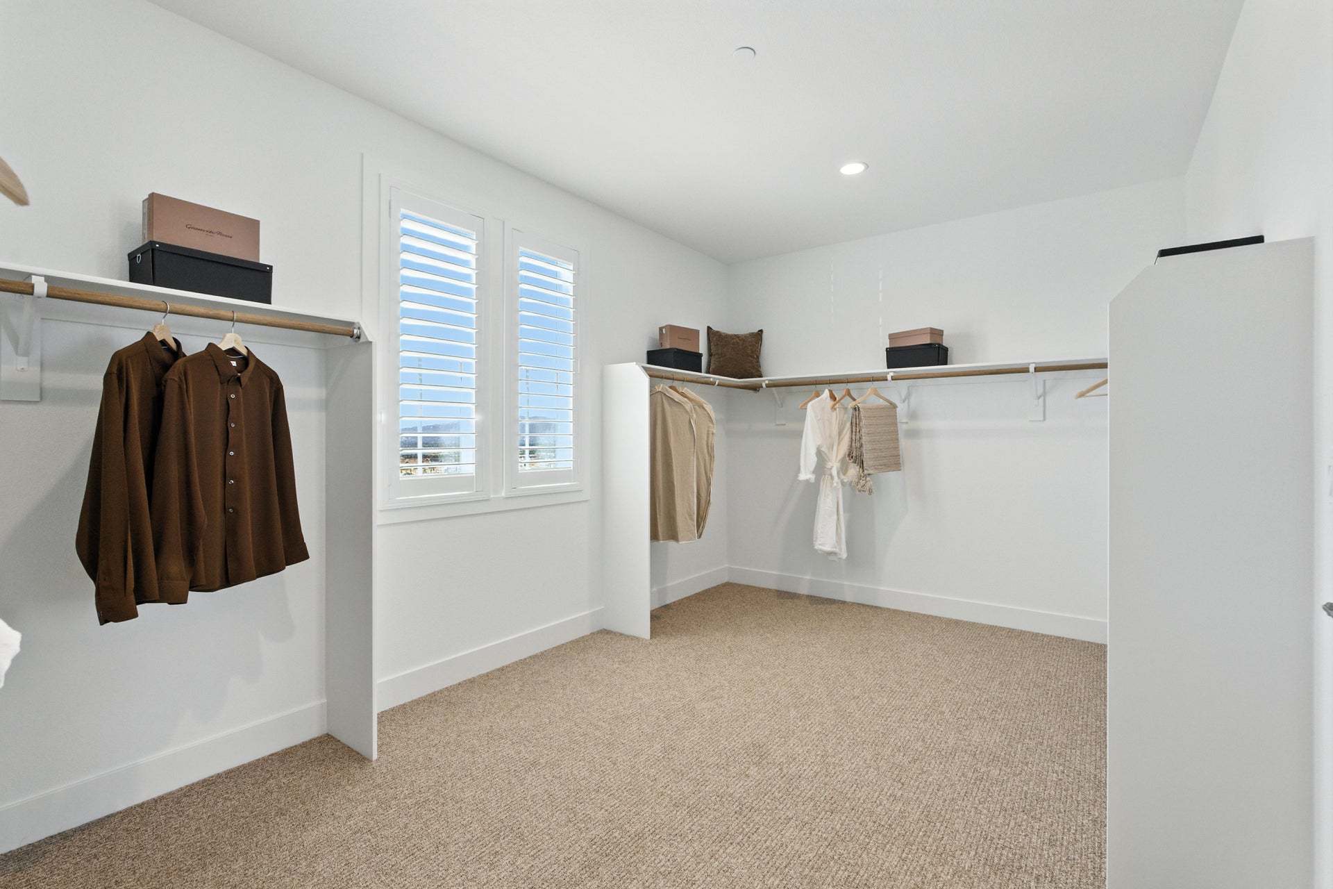 Orchid at Francis Ranch by Trumark Homes in Dublin, CA I Residence 1 Model I Walk-In Closet