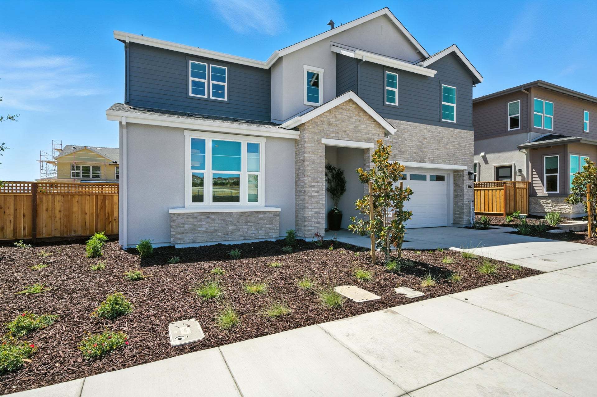 Azure at Francis Ranch by Trumark Homes in Dublin I Residence 3 Model I Exterior