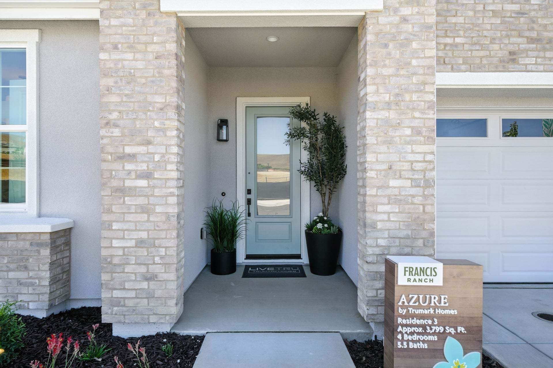 Azure at Francis Ranch by Trumark Homes in Dublin I Residence 3 Model I Exterior