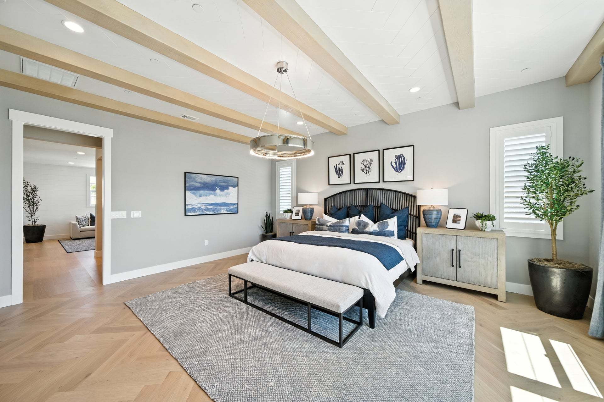 Azure at Francis Ranch by Trumark Homes in Dublin I Residence 3 Model I Primary Bedroom