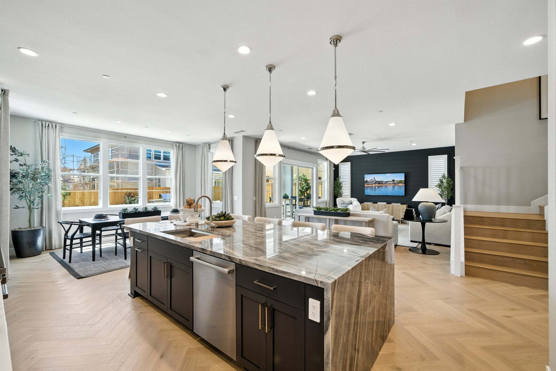 Azure at Francis Ranch by Trumark Homes in Dublin I Residence 3 Model I Kitchen
