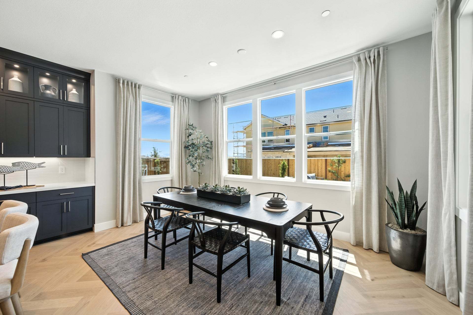 Azure at Francis Ranch by Trumark Homes in Dublin I Residence 3 Model I Dining Area