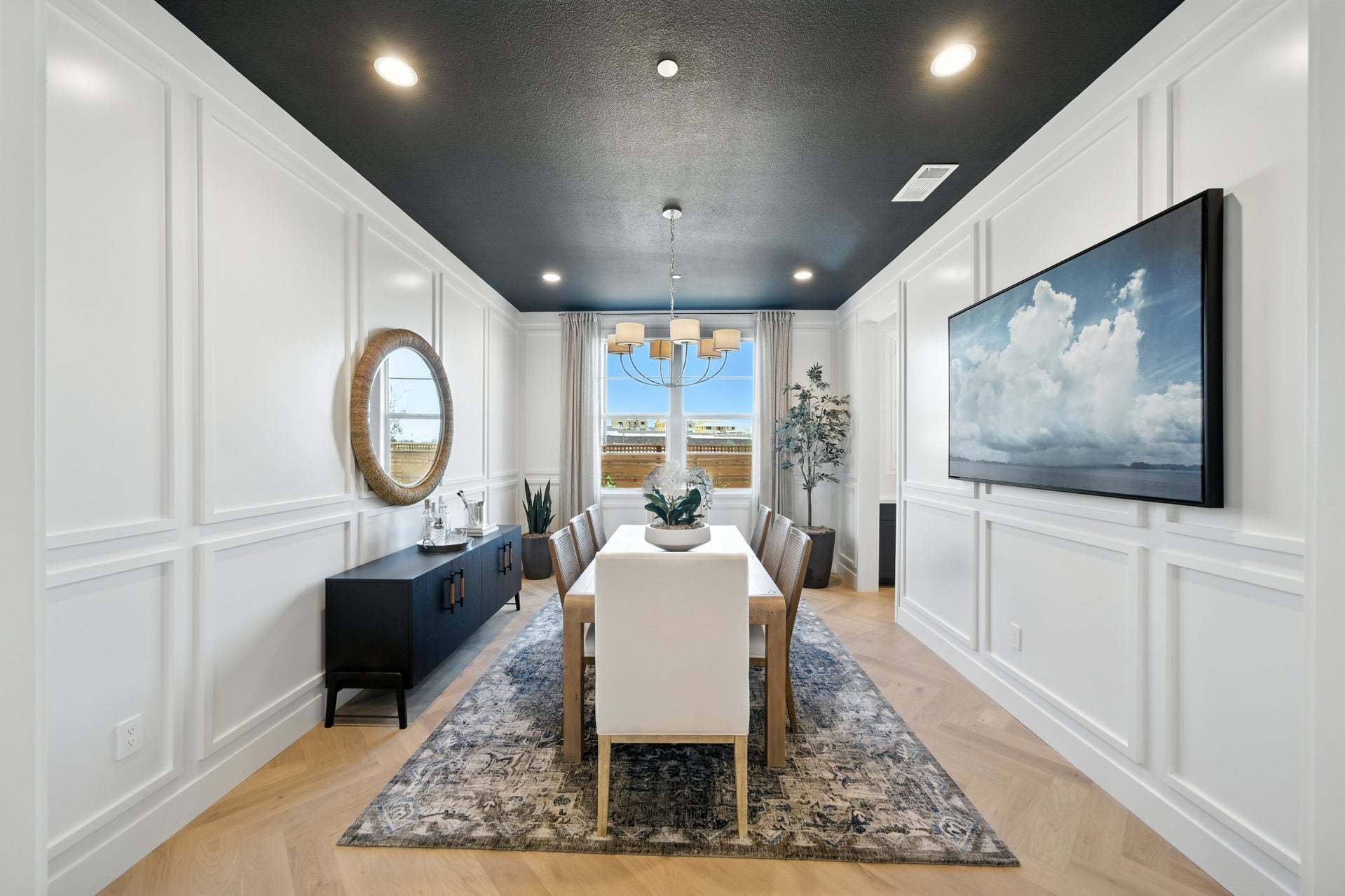 Azure at Francis Ranch by Trumark Homes in Dublin I Residence 3 Model I Formal Dining Area