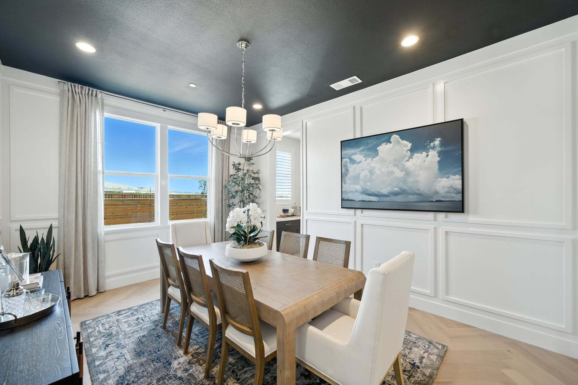 Azure at Francis Ranch by Trumark Homes in Dublin I Residence 3 Model I Formal Dining Area