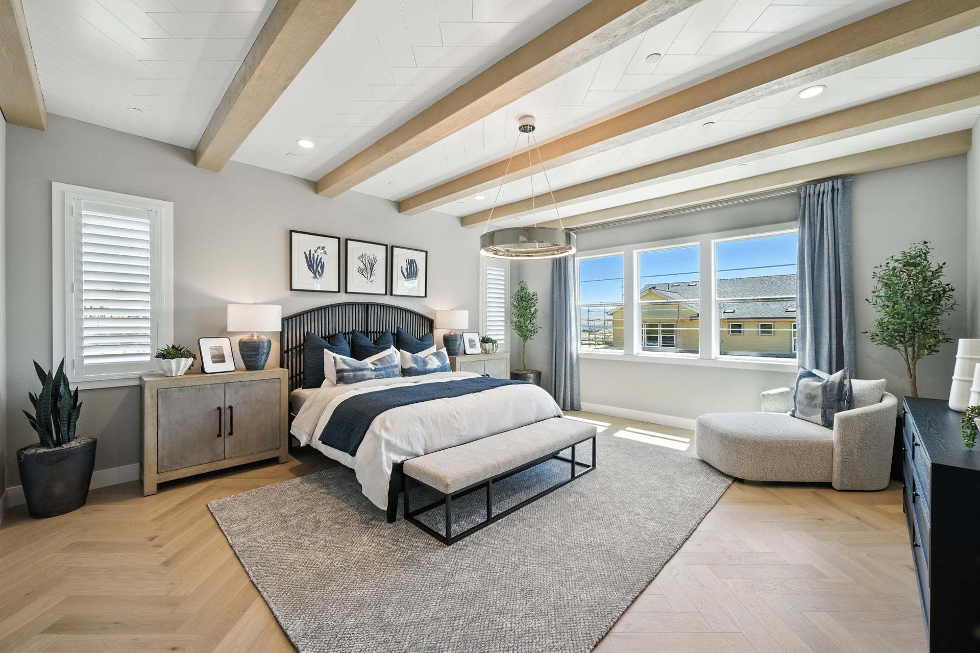 Azure at Francis Ranch by Trumark Homes in Dublin I Residence 3 Model I Primary Bedroom