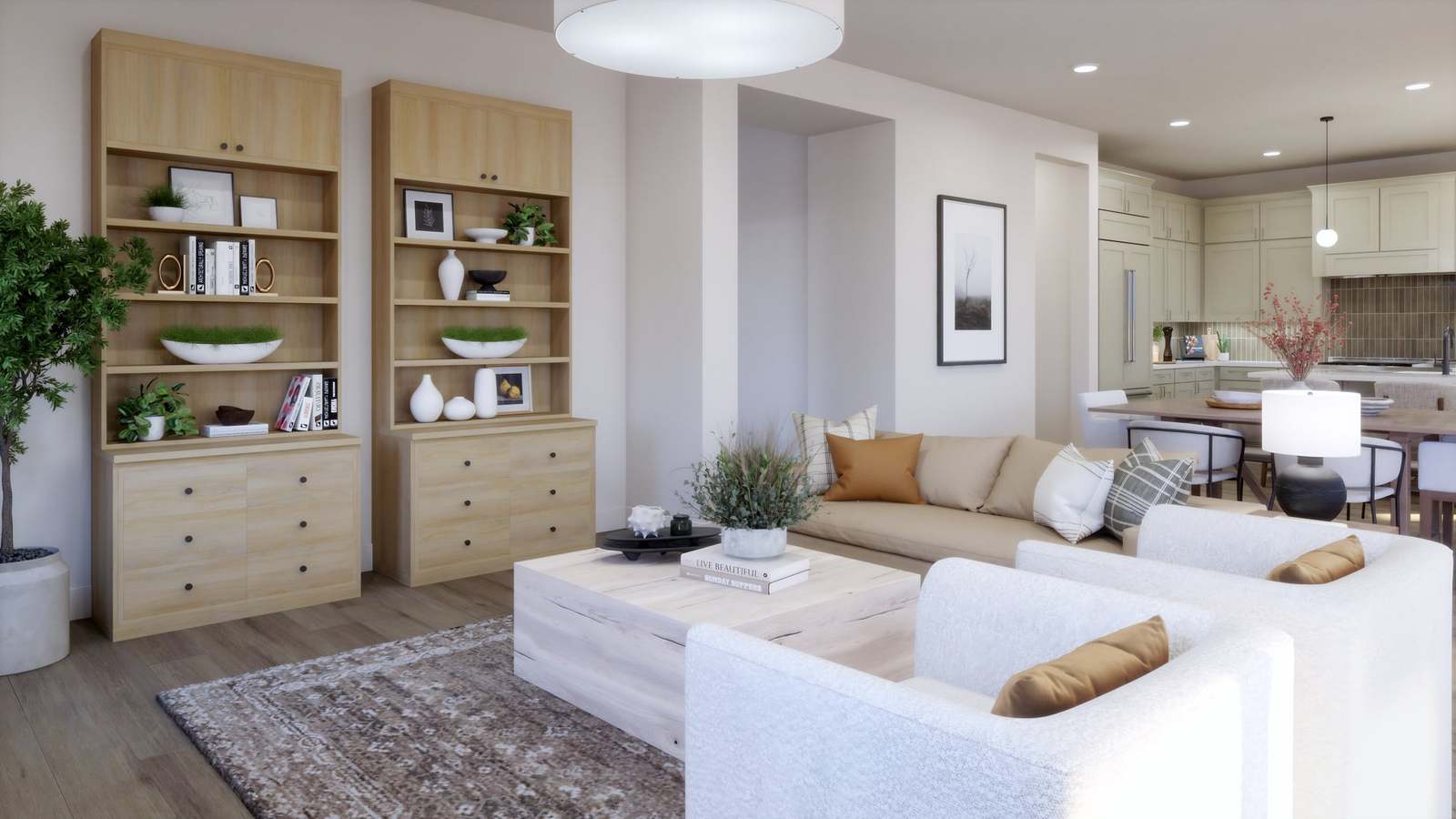 Serenity Grove By Trumark Homes |Plan 1 Model Rendering| Chino Hills, CA