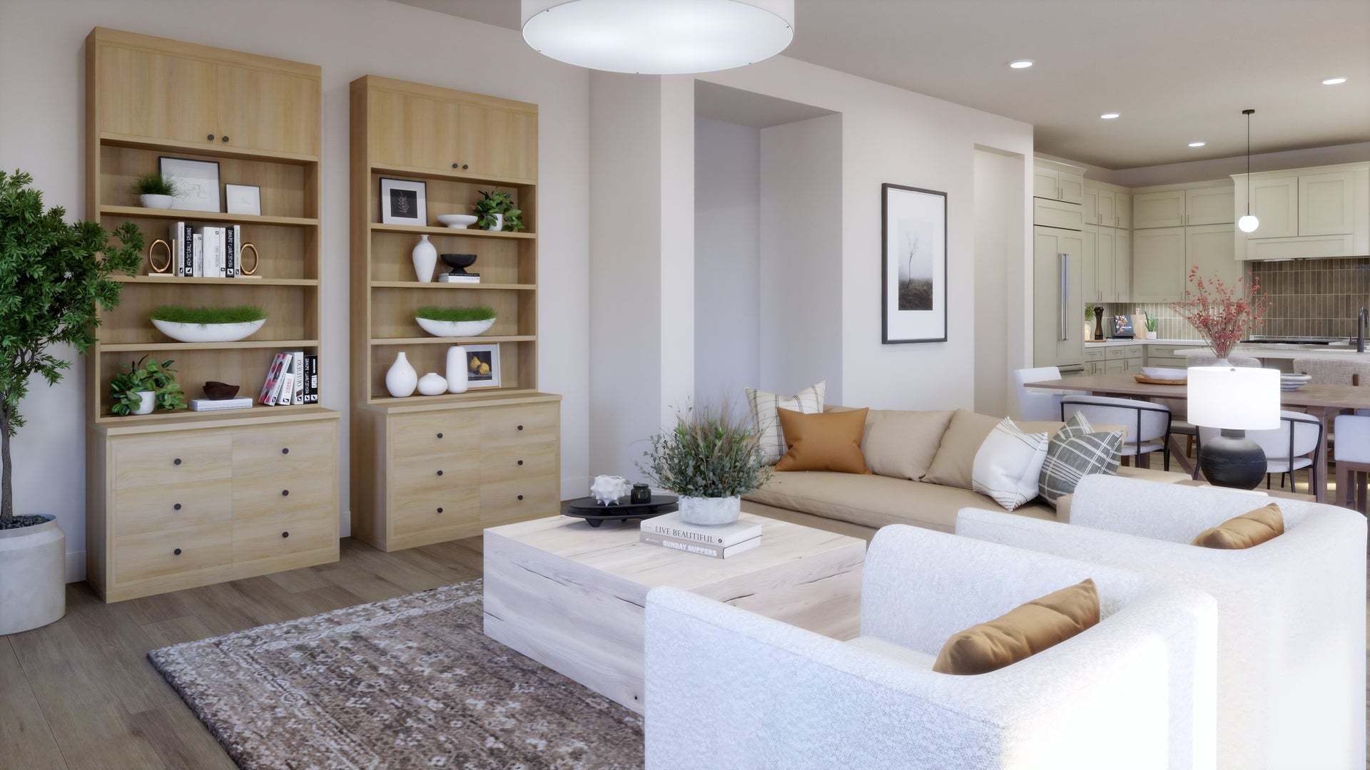 Serenity Grove By Trumark Homes |Plan 1 Model Rendering| Chino Hills, CA