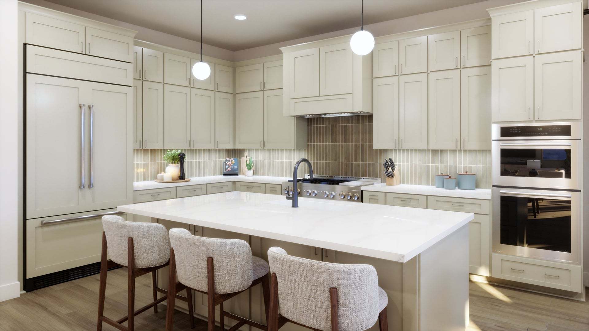 Serenity Grove By Trumark Homes |Plan 1 Model Rendering| Chino Hills, CA