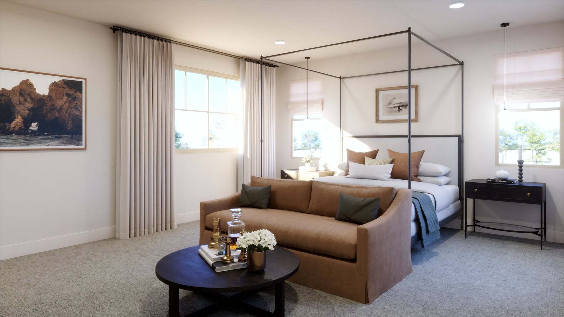 Serenity Grove By Trumark Homes |Plan 1 Model Renderings | Chino  Hills, CA