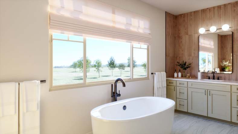 Serenity Grove By Trumark Homes |Plan 1 Model Rendering| Chino Hills, CA