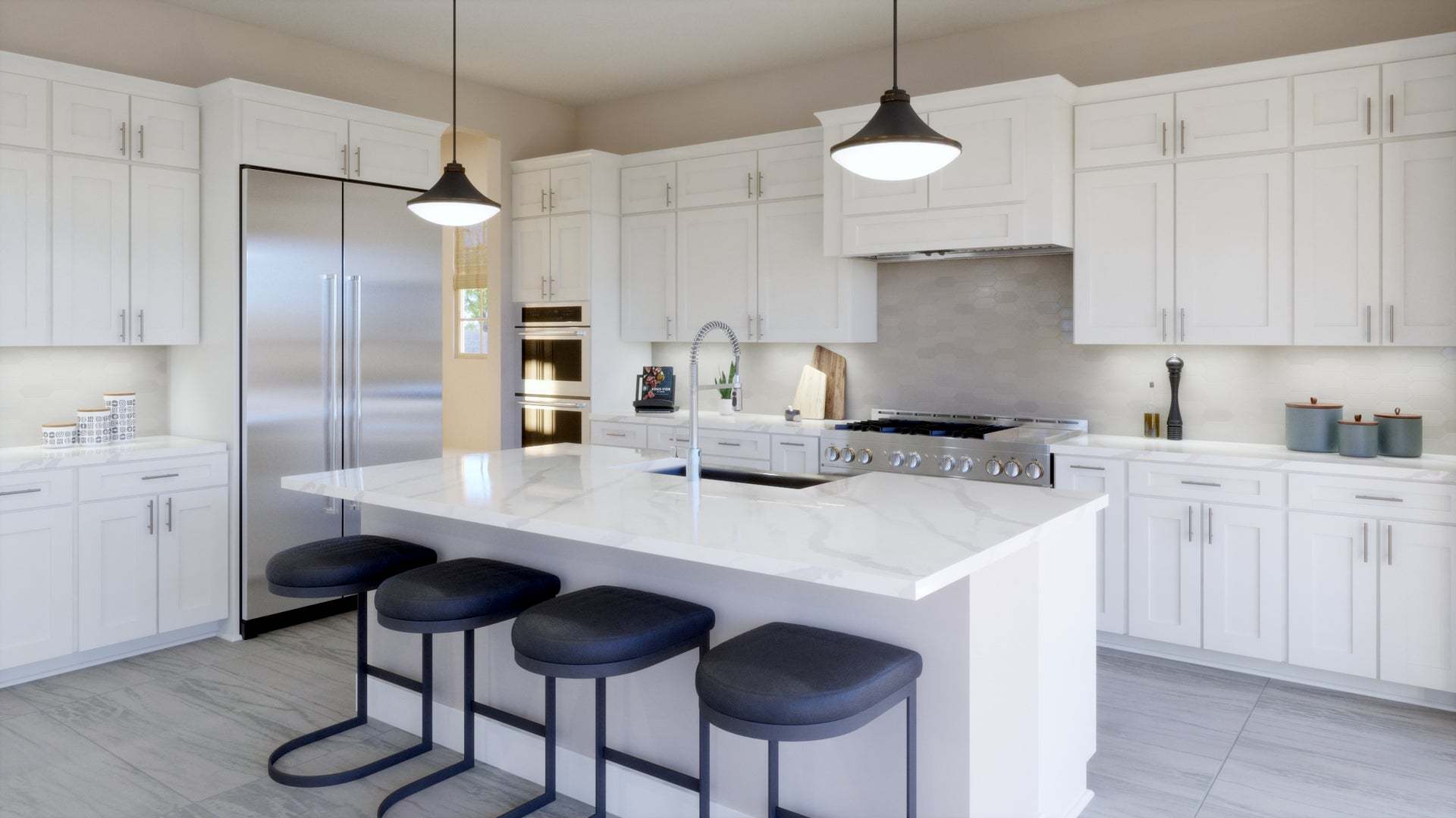 Serenity Grove By Trumark Homes |Plan 2 Model Rendering| Chino Hills, CA