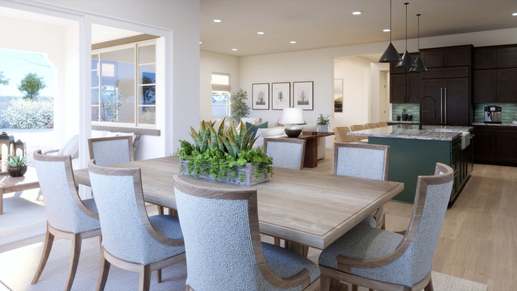 Serenity Grove By Trumark Homes |Plan 3 Model Rendering| Chino Hills, CA