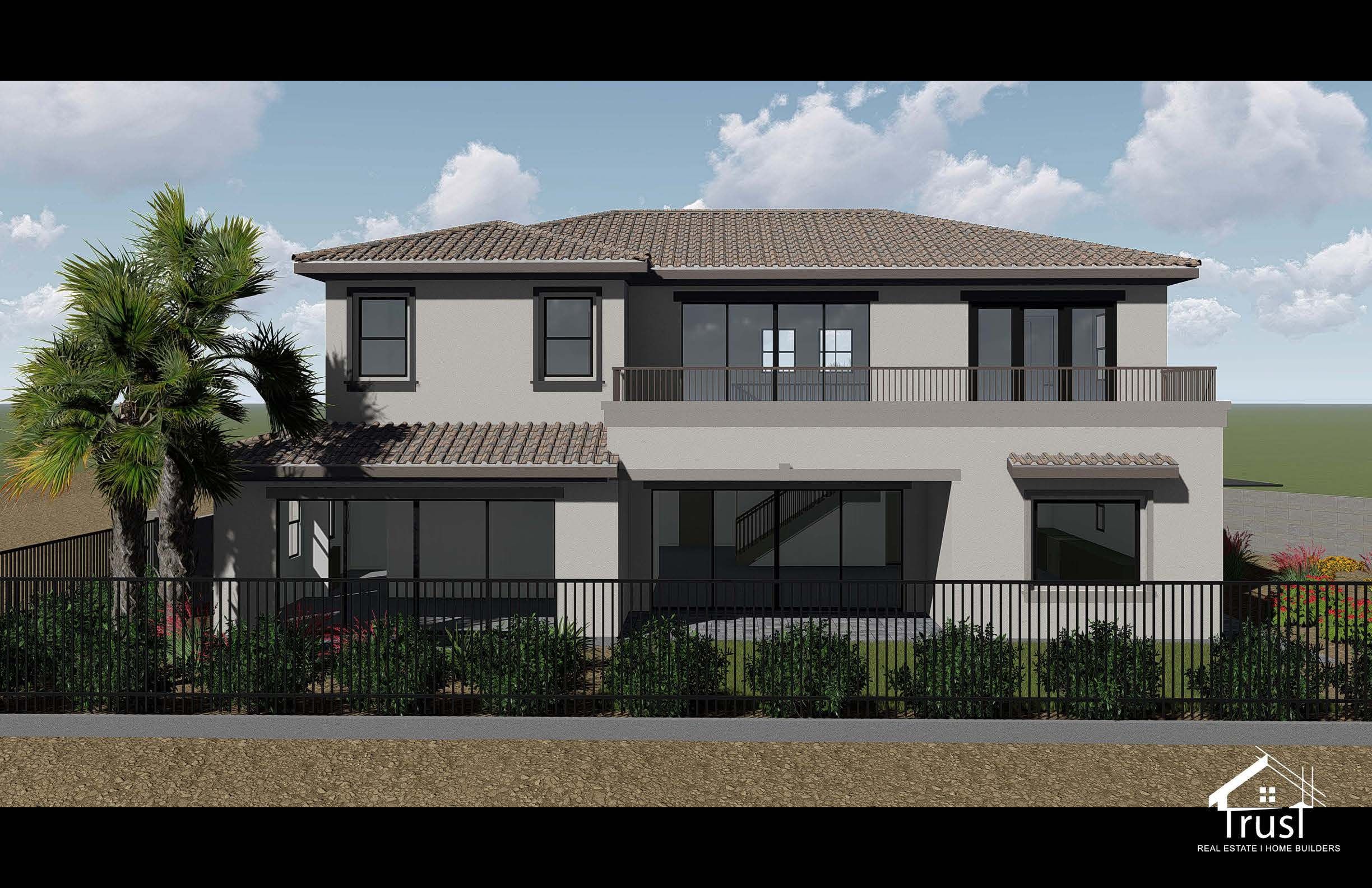 BRIELLE - Santa Barbara Elevation floor plan