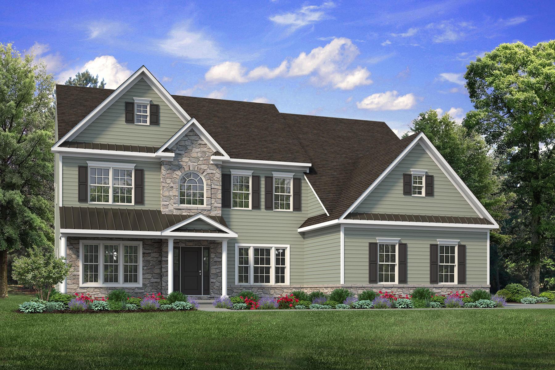 Juniper - The Estates at Steeplechase North: Easton, Pennsylvania - Tuskes Homes