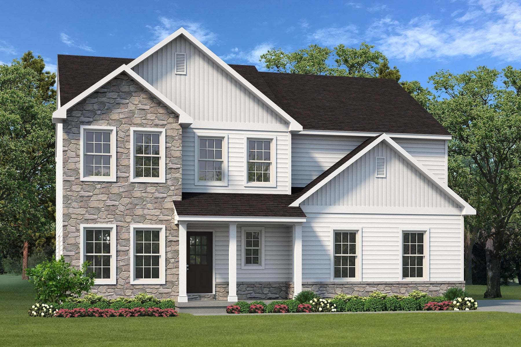 Country Side Entry Elevation