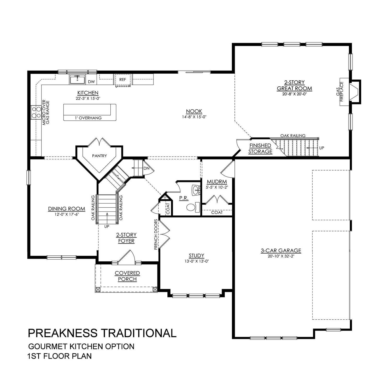 Preakness Gourmet Kitchen Option