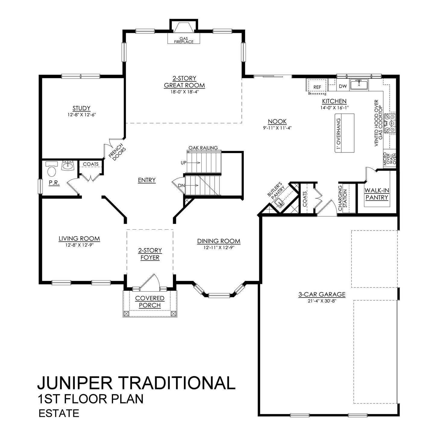 Juniper Traditional Estate Series-1st Floor