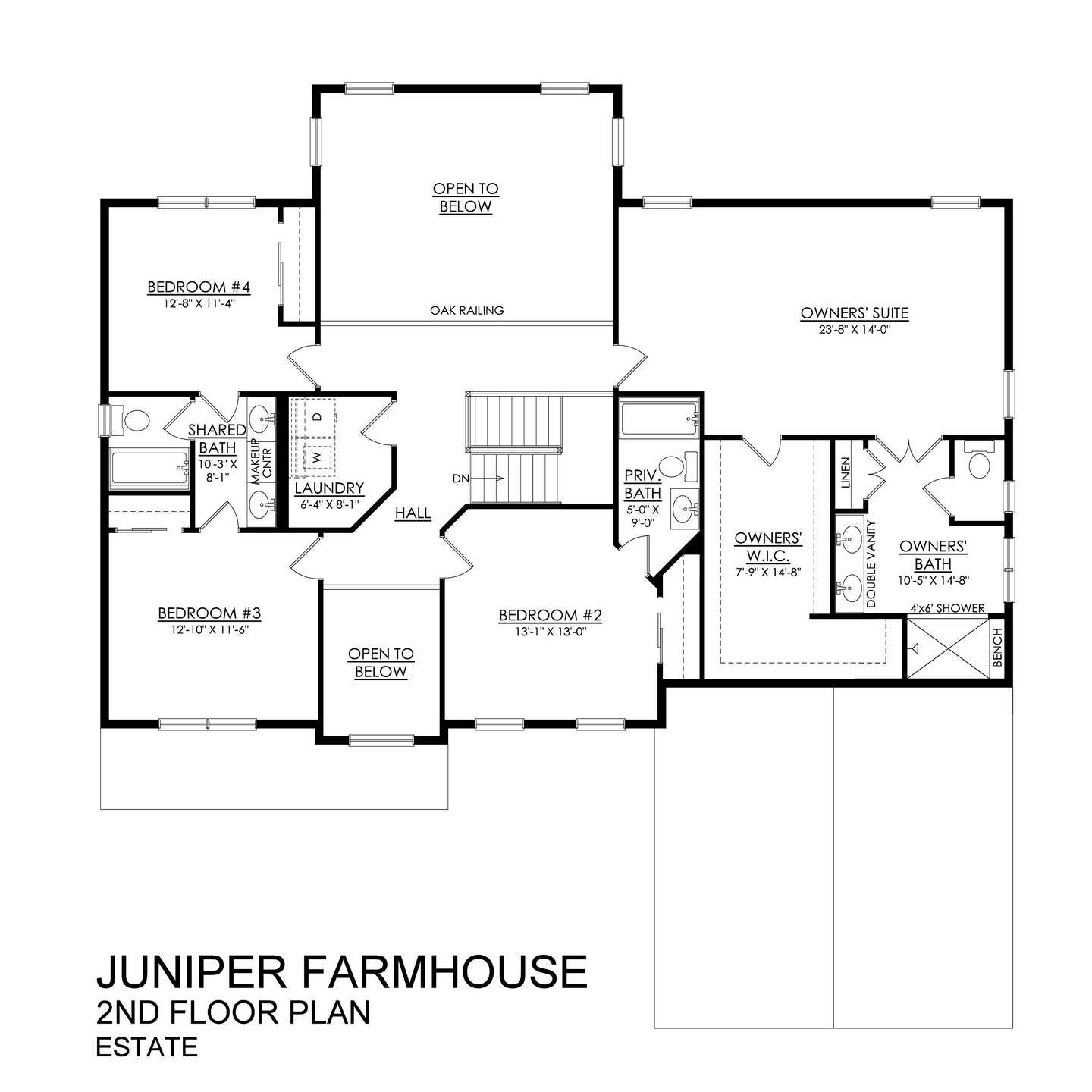 Juniper Farmhouse Estate Series- 2nd Floor