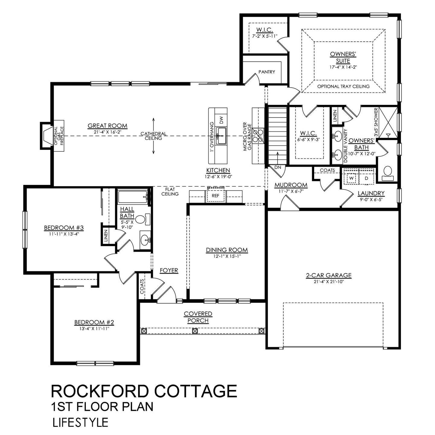 Rockford Cottage Lifestyle Series - Front-Entry