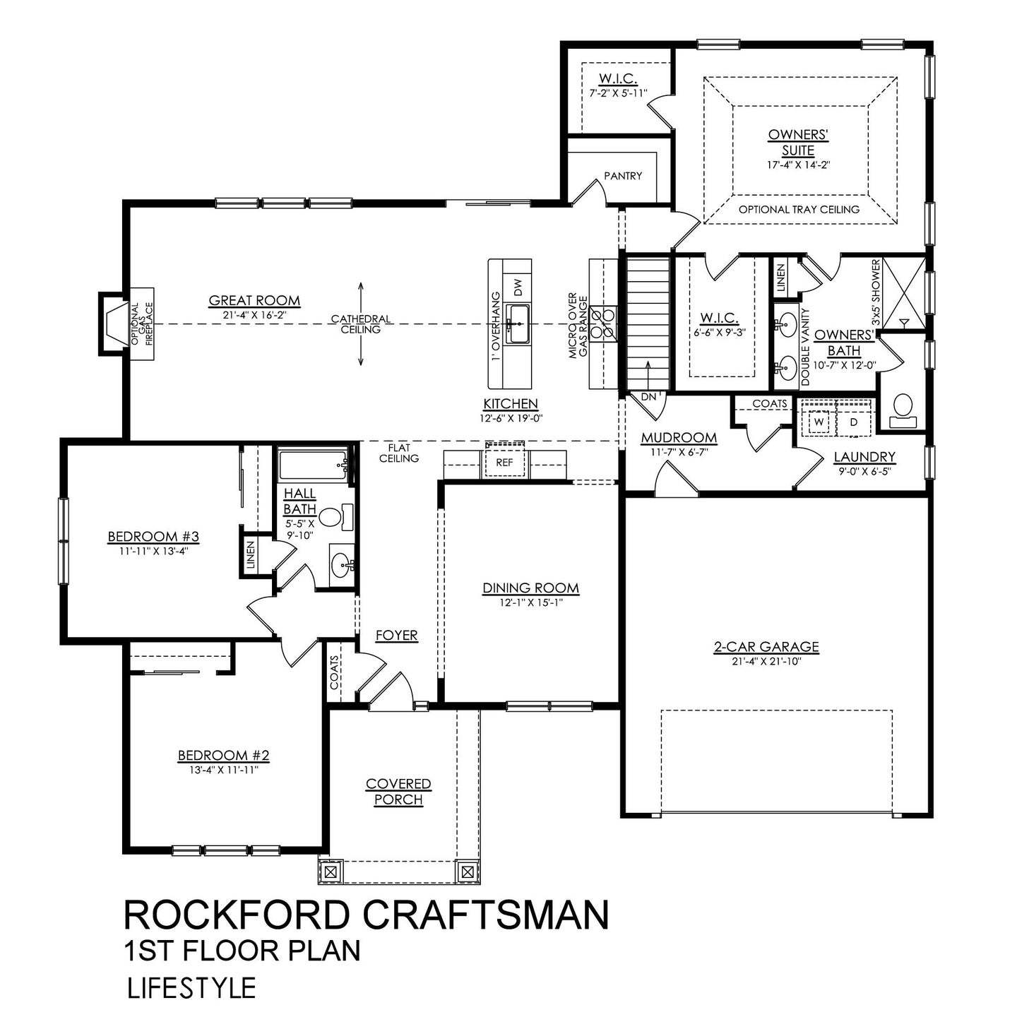 Rockford Craftsman Lifestyle Series - Front-Entry