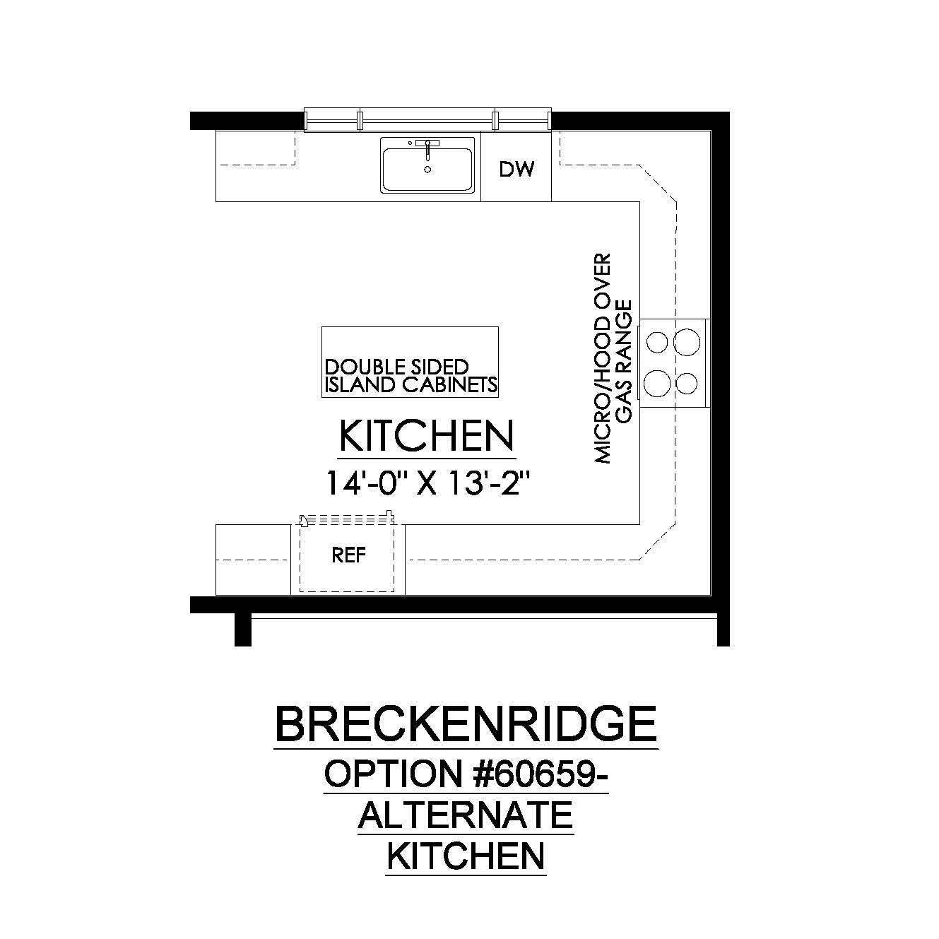 Optional Alternate Kitchen