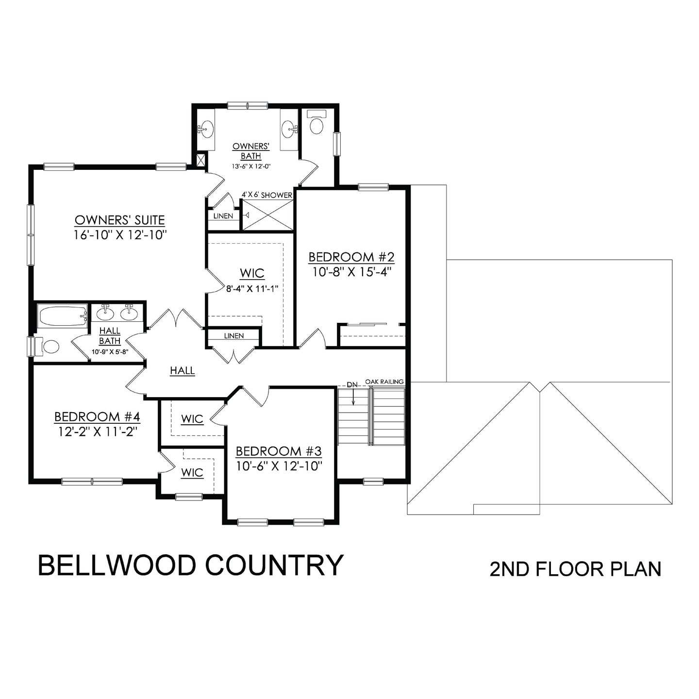 Bellwood Country Estate Series- 2nd Floor Plan