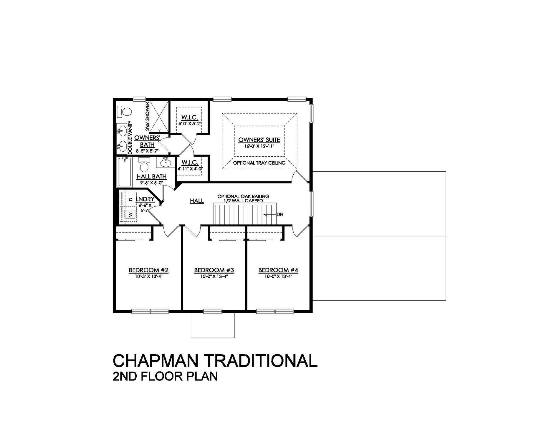 Chapman Traditional Base - 2nd Floor