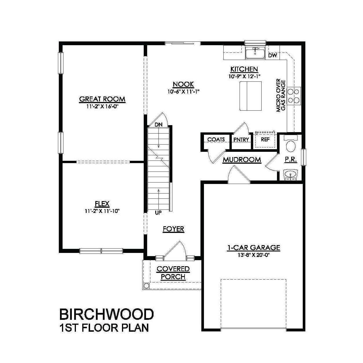 Birchwood First Floor Plan