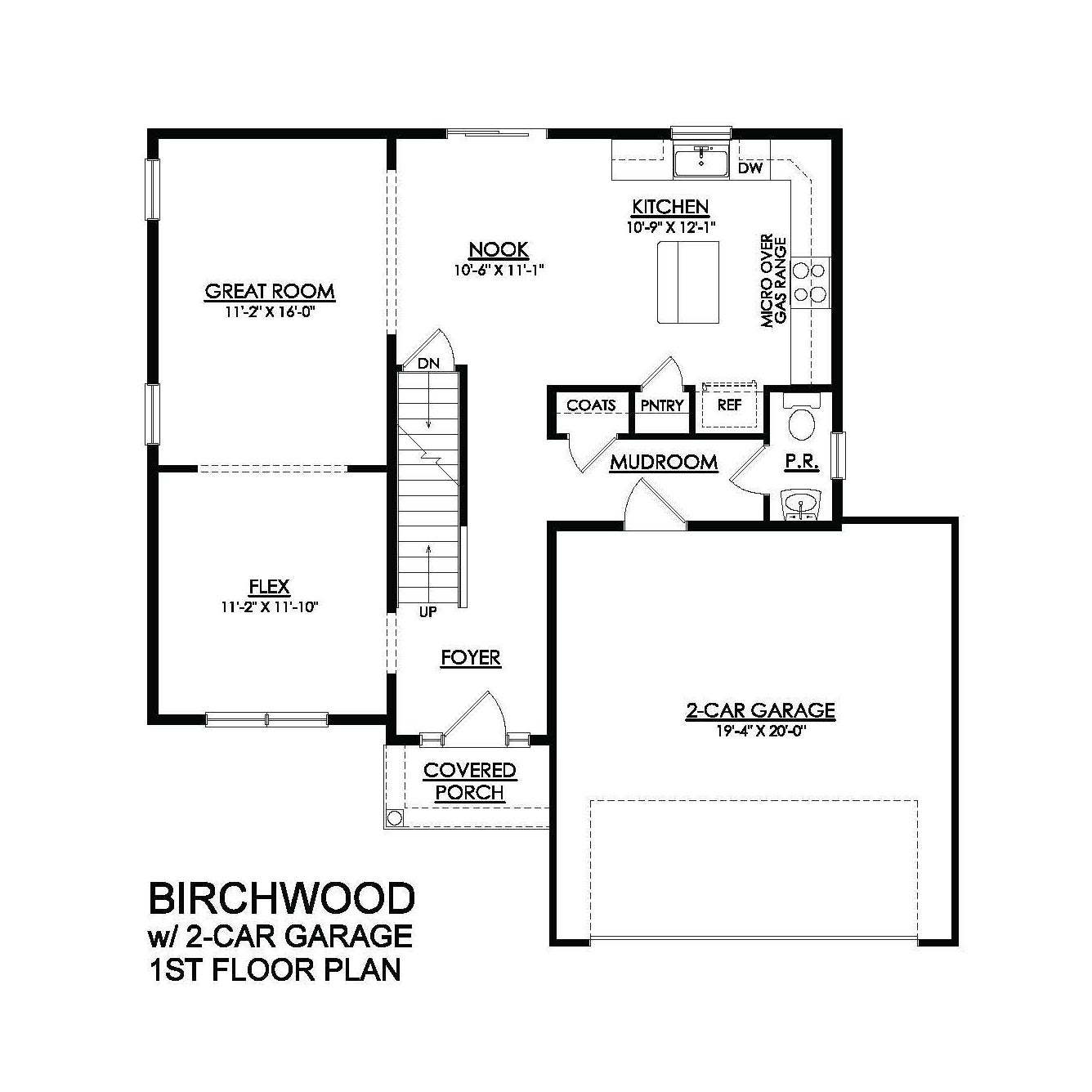 Birchwood with Optional 2-Car Garage