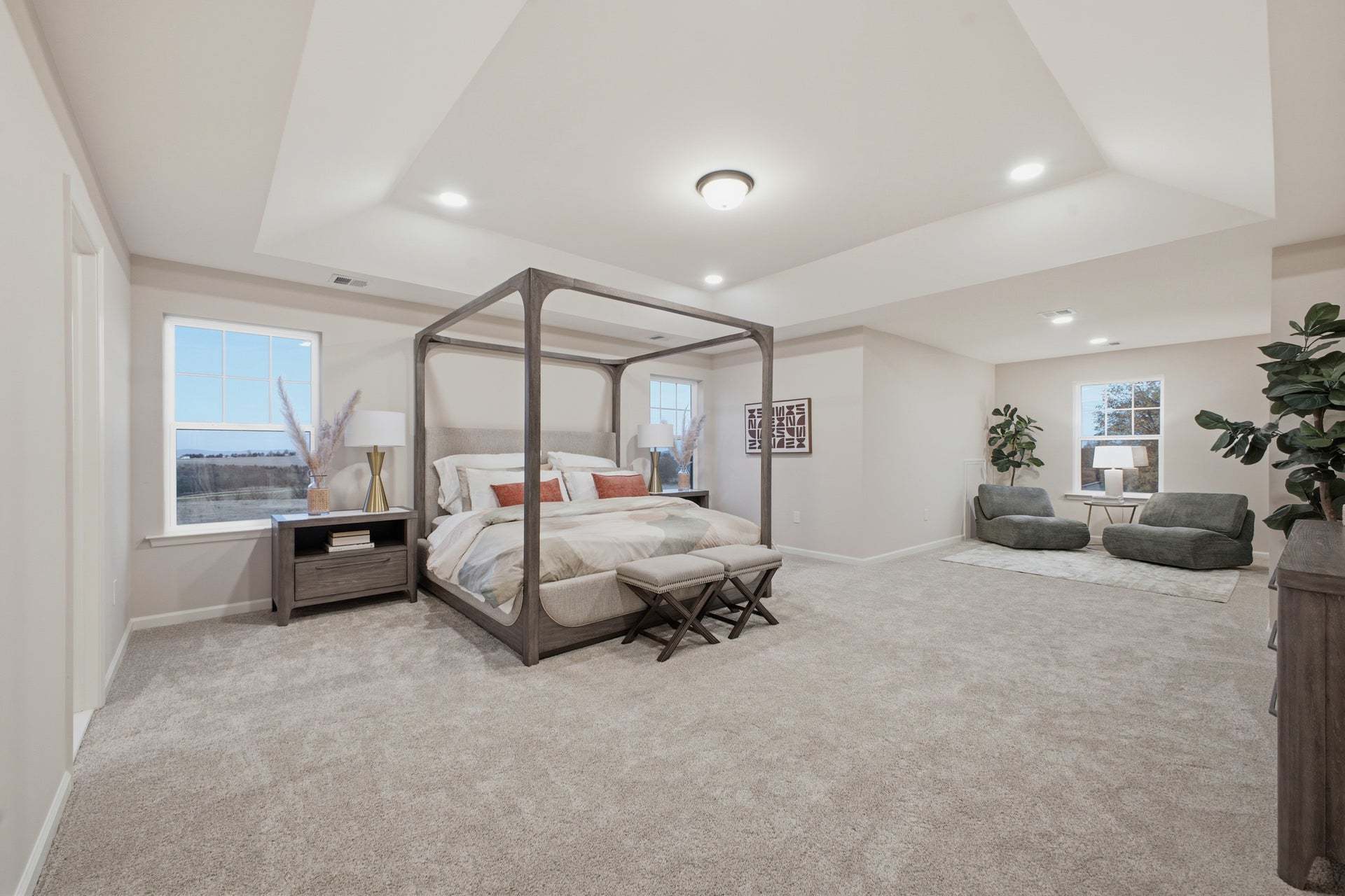 Breckenridge Grande Owners' Bedroom with Optional Tray Ceiling