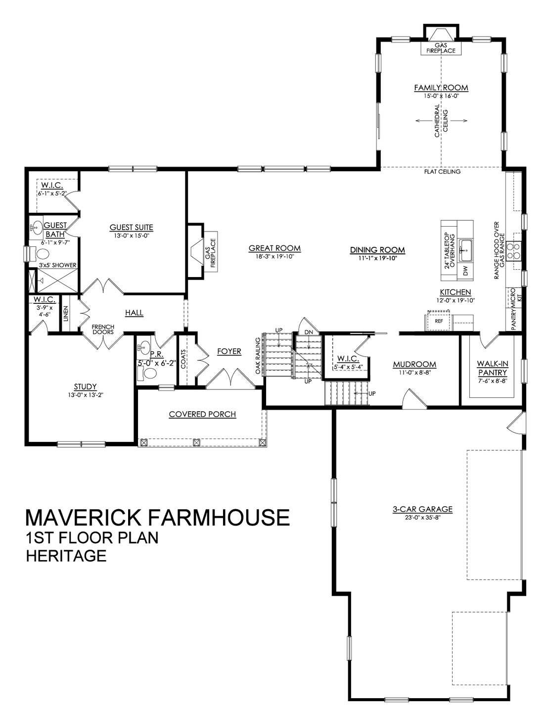 Maverick Farmhouse Heritage Series- 1st Floor
