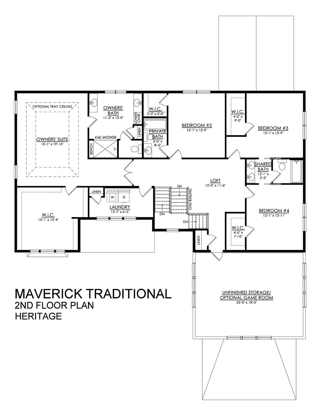 Maverick Traditional Heritage Series- 2nd Floor