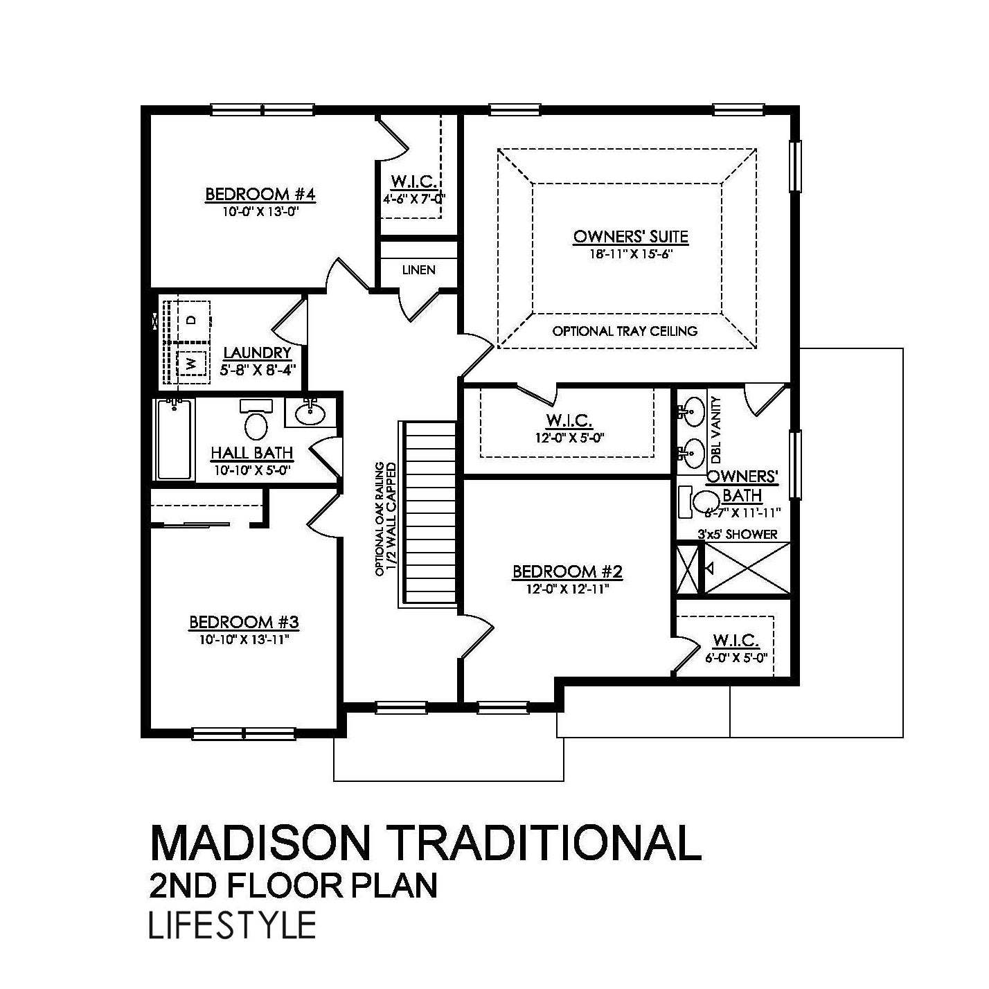 Madison Traditional Lifestyle Series- 2nd Floor