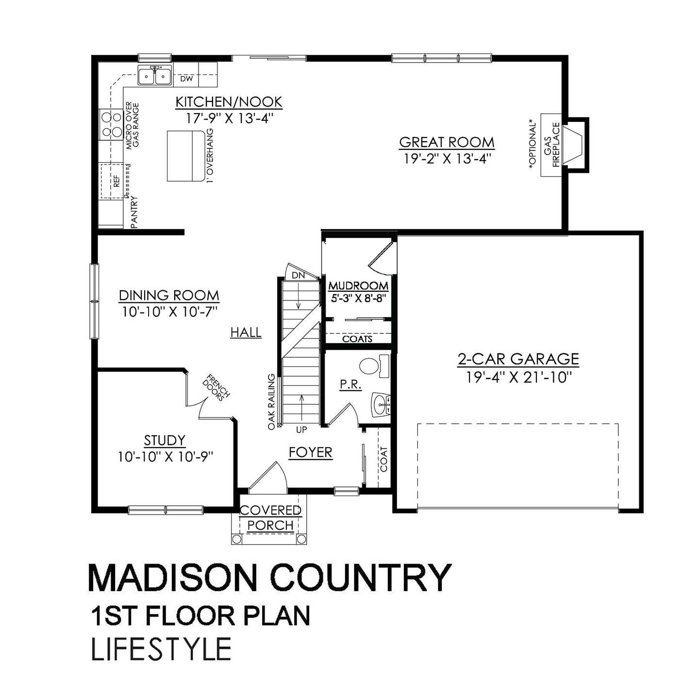 Madison Country Lifestyle Series 2nd Floor