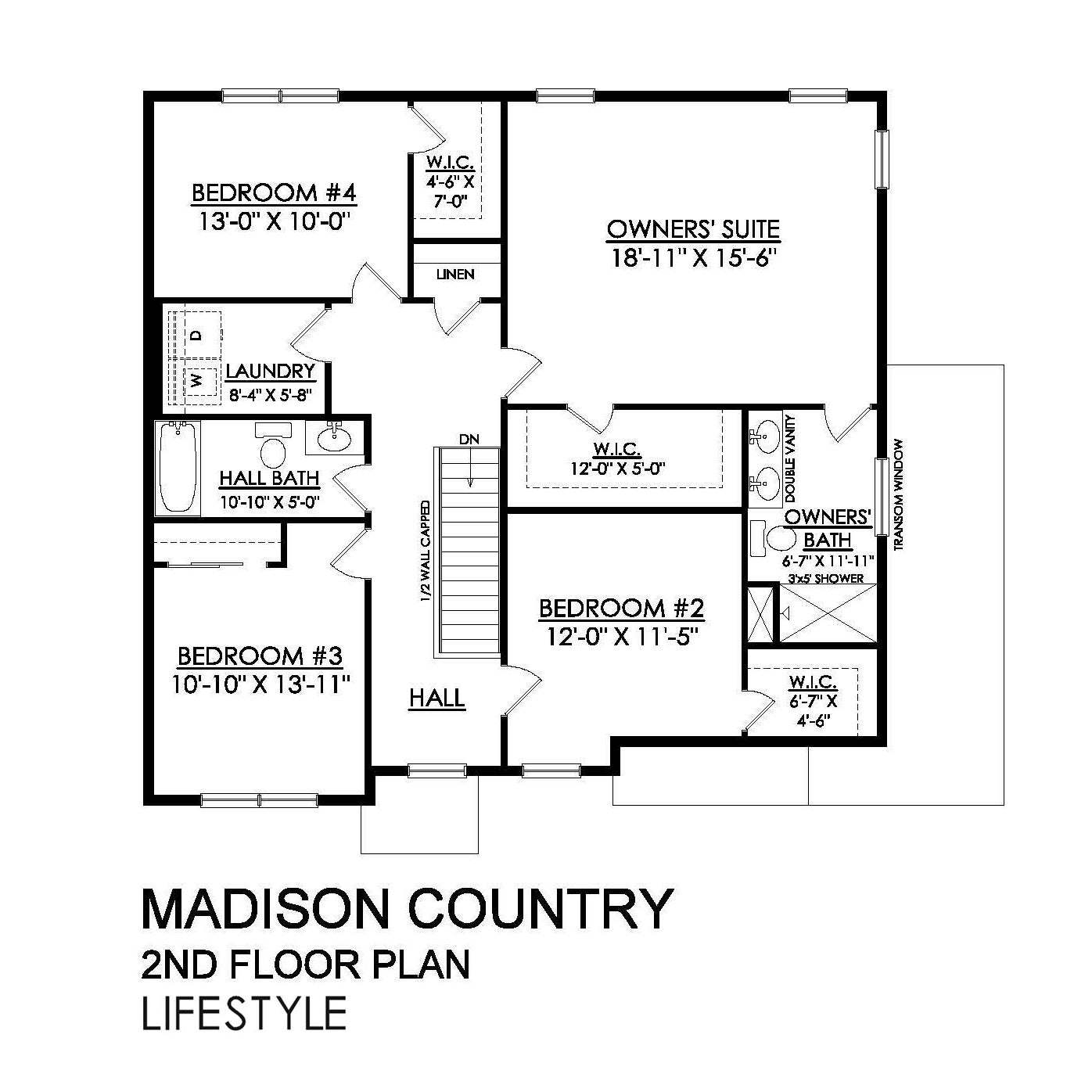 Madison Country Lifestyle Series - 2nd Floor