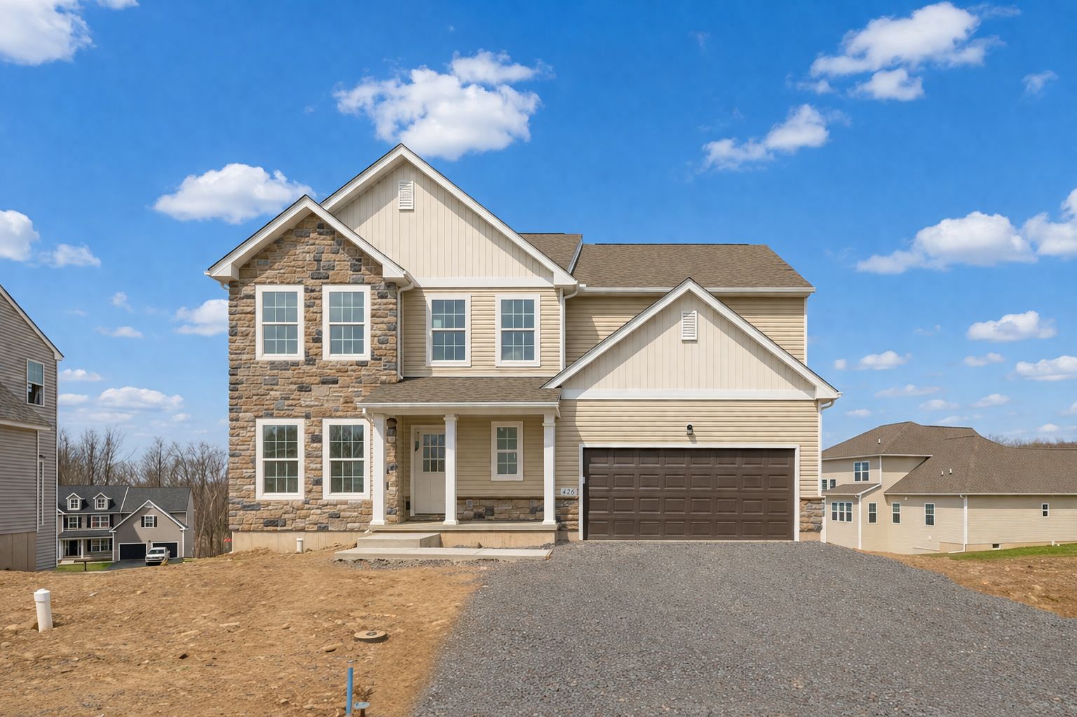 Morgan - Hillcrest Estates at Mountain Top: Mountain Top, Pennsylvania - Tuskes Homes