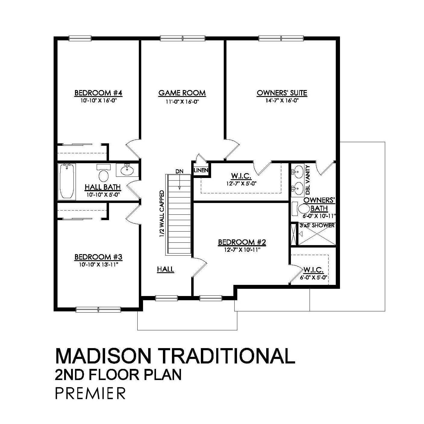 Madison Traditional Premier Series - 2nd Floor