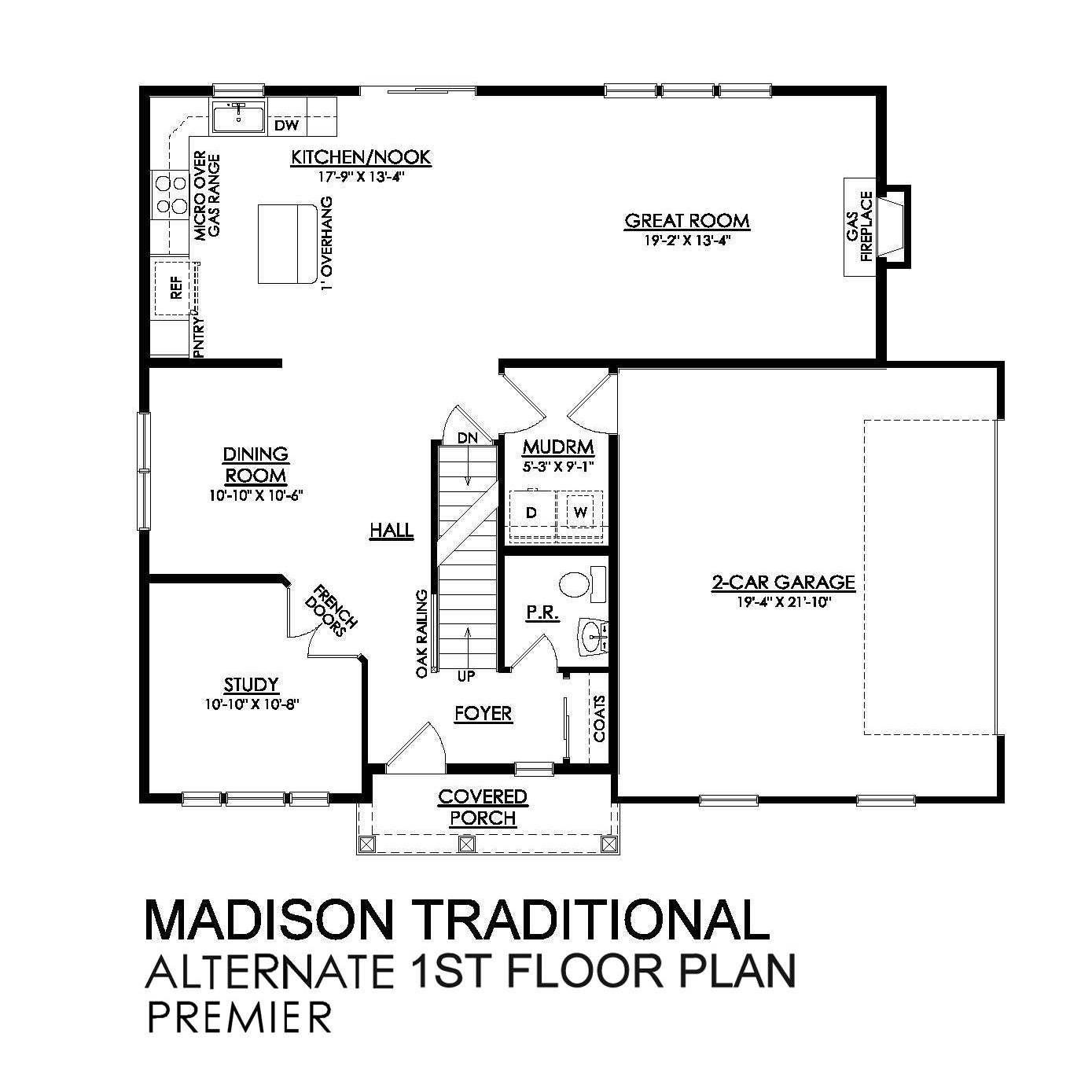Madison Premier Series - Alternate 1st Floor