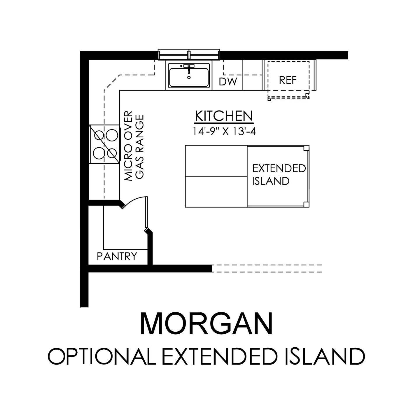 Morgan Heritage Series Optional Extended Island