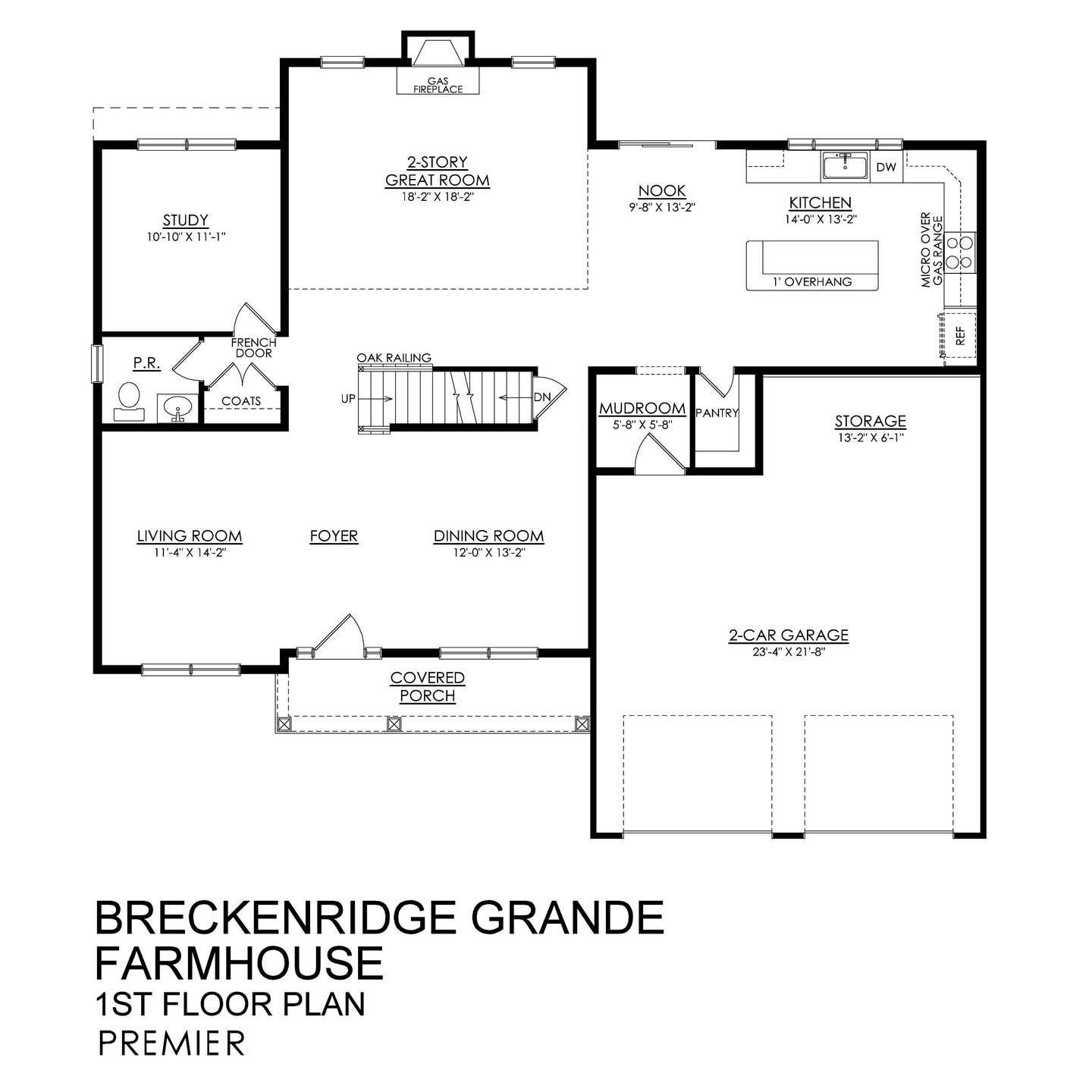 Optional Breckenridge Grande Package - First Floor