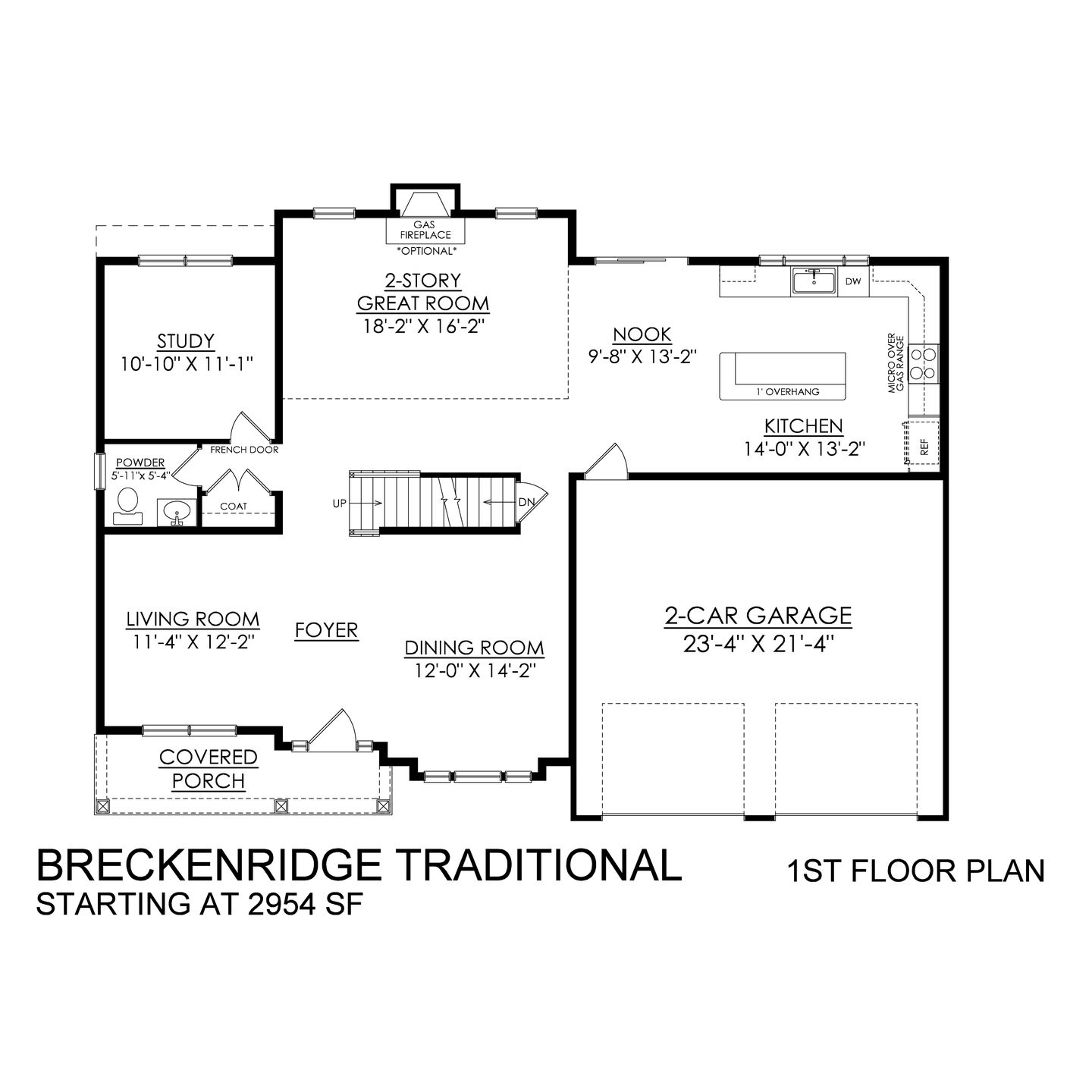 Breckenridge Traditional - 1st Floor